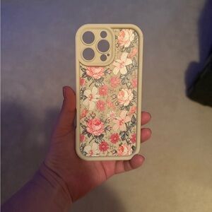 Floral Pattern iPhone 16 Pro Max Case